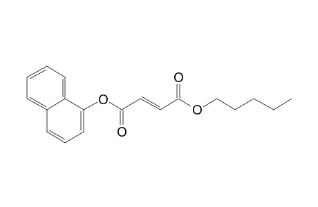 Fumaric acid, 1-naphthyl pentyl ester