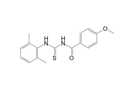 1-(p-anisoyl)-2-thio-3-(2,6-xylyl)urea