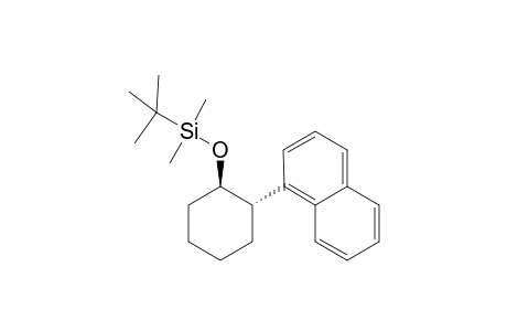 tert-Butyldimethyl((trans-2-(naphthalen-1-yl)cyclohexyl)oxy)silane
