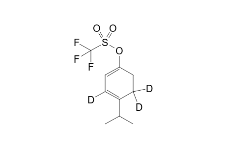 (3,5,5-2H3)-4-Isopropyl-1,3-cyclohexadien-1-yl trifluoromethanesulfonate