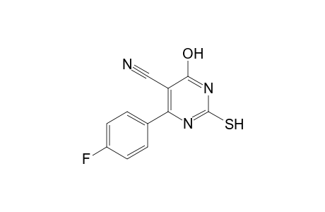 6-(PARA-FLUOROPHENYL)-4-OXO-2-THIOXO-1,2,3,4-TETRAHYDROPYRIMIDINE-5-CARBONITRILE