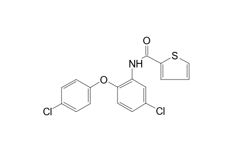 N-[5-chloro-2-(4-chlorophenoxy)phenyl]-2-thiophenecarboxamide