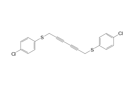 1,6-bis[(p-chlorophenyl)thio]-2,4-hexadiyne