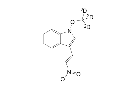 3-(2-Nitrovinyl)-1-[2H3]methoxyindole