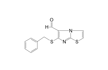 6-(BENZYLTHIO)IMIDAZO[2,1-b]THIAZOLE-5-CARBOXALDEHYDE