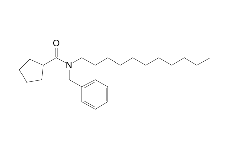 Cyclopentanecarboxamide, N-benzyl-N-undecyl-