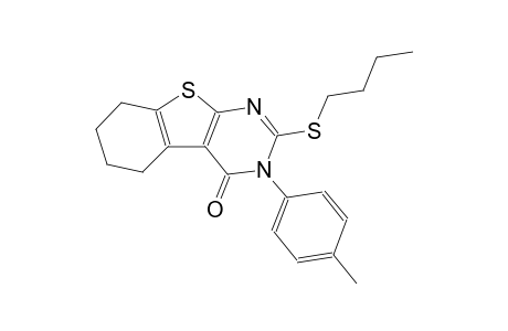 2-(butylsulfanyl)-3-(4-methylphenyl)-5,6,7,8-tetrahydro[1]benzothieno[2,3-d]pyrimidin-4(3H)-one