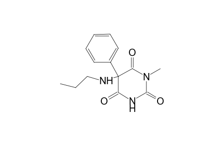 1-METHYL-5-PHENYL-5-PROPYLAMINOBARBITURIC-ACID