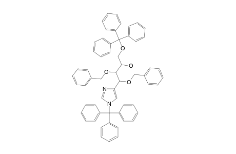 (2R,3S,4R)-3,4-BIS-(BENZYLOXY)-4-[1'-(TRIPHENYLMETHYL)-1'H-IMIDAZOL-4'-YL]-1-(TRIPHENYLMETHOXY)-BUTAN-2-0L