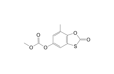 Methyl 7-methyl-2-oxo-1,3-benzoxathiol-5-yl carbonate