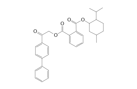 1,2-Benzenedicarboxylic acid, 1-(2-[1,1'-biphenyl]-4-yl-2-oxoethyl) 2-[5-methyl-2-(1-methylethyl)cyclohexyl] ester