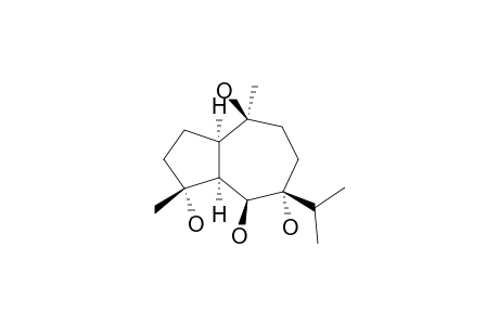 ALISMORIENTOL-A;4-ALPHA,6-BETA,7-ALPHA,10-BETA-TETRAHYDROXY-1,5-CIS-GUAIANE