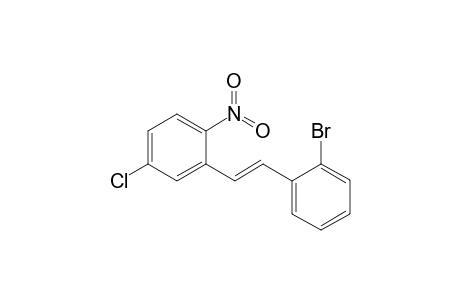 4-Chloro-2-[2'-(2"-bromophenyl)vinyl]nitrobenzene