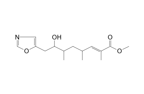 7-Hydroxy-2,4,6-trimethyl-8-oxazol-5-yloct-2-enoic acid, methyl ester