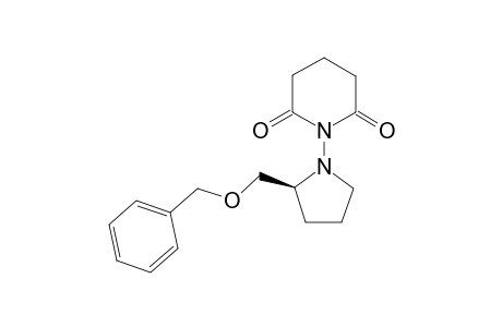 (S)-2-[(Benzyloxy)methyl]-N-glutarimidopyrrolidine