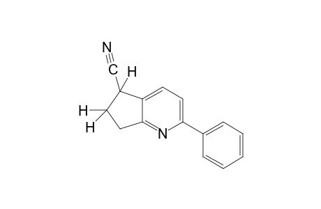 6,7-dihydro-2-phenyl-5H-pyrindine-5-carbonitrile