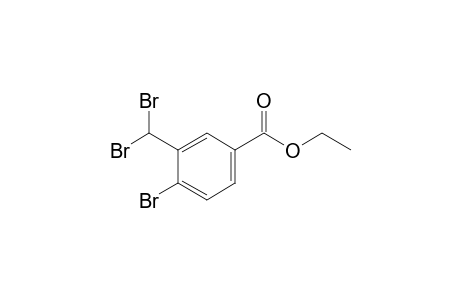 ethyl 4-bromo-3-(dibromomethyl)benzoate