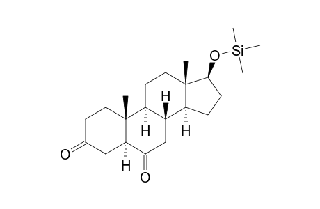 5.ALPHA.-ANDROSTAN-17.BETA.-OL-3,6-DIONE-TRIMETHYLSILYL ETHER