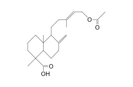 (E)-15-Acetoxylabda-8(17),13-dien-19-oic acid
