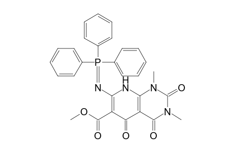 1,3-Dimethyl-2,4,5-trioxo-7-(triphenylphosphoranylideneamino)-8H-pyrido[2,3-d]pyrimidine-6-carboxylic acid methyl ester