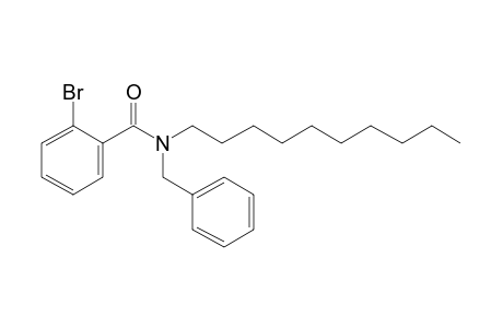 Benzamide, 2-bromo-N-benzyl-N-decyl-