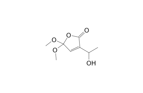 3-(1-hydroxyethyl)-5,5-dimethoxy-2-furanone