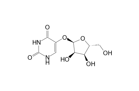 5-alpha-D-ribofuranosyluracil