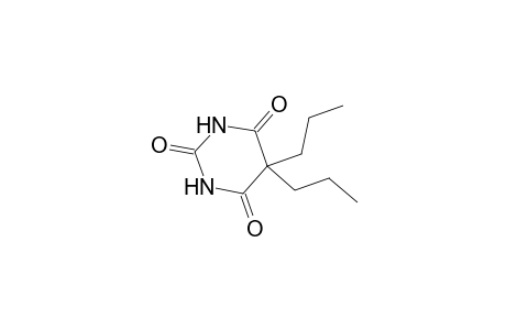 2,4,6(1H,3H,5H)-Pyrimidinetrione, 5,5-dipropyl-
