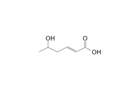 2-Hexenoic acid, 5-hydroxy-