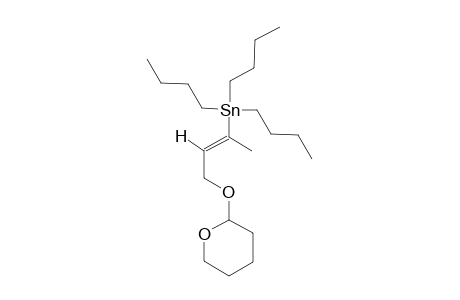 (2E)-3-TRIBUTYLSTANNYL-1-(TETRAHYDROPYRANYLOXY)-BUT-2-ENE