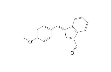 (E)-1-(4-methoxybenzylidene)-1H-indene-3-carbaldehyde