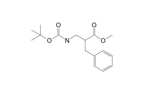 Methyl 3-[(t-butoxycarbonyl)amino]-2-benzylpropionate