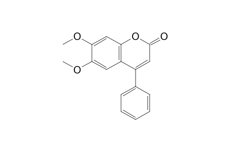 6,7-Dimethoxy-4-phenyl-chromen-2-one