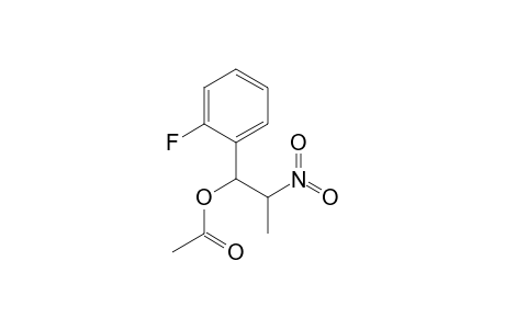 1-(2'-Fluorophenyl)-2-nitropropyl acetate