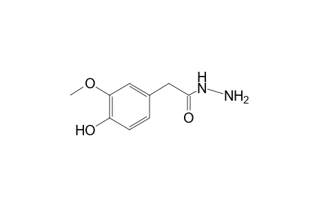 (4-hydroxy-3-methoxyphenyl)acetic acid, hydrazide