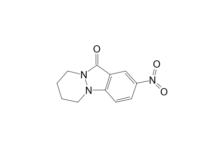 2-Nitro-6,7,8,9-tetrahydro-11H-pyridazino[1,2-a]indazol-11-one