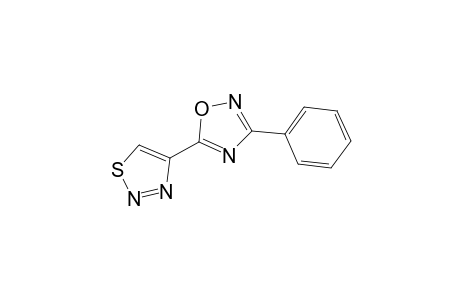 3-phenyl-5-(1,2,3-thiadiazol-4-yl)-1,2,4-oxadiazole