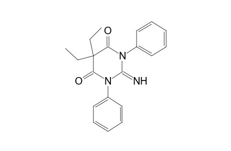 5,5-diethyldihydro-1,3-diphenyl-2-imino-4,6(1H,5H)-pyrimidinedione