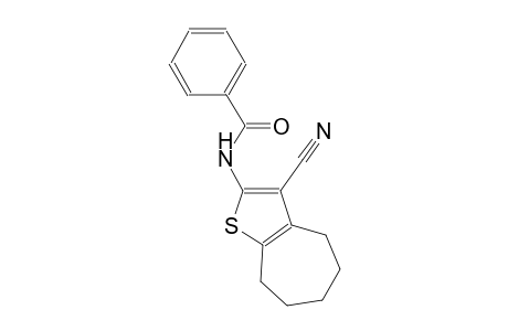 N-(3-cyano-5,6,7,8-tetrahydro-4H-cyclohepta[b]thien-2-yl)benzamide