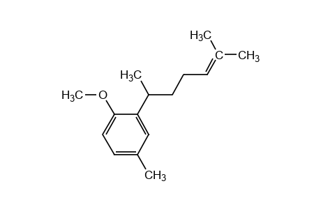 2-(1,5-dimethyl-4-hexenyl)-4-methylanisole