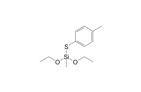 Diethoxy(methyl)(p-tolylthio)silane