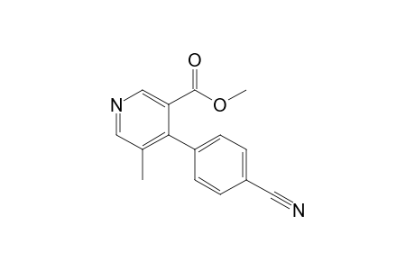Methyl 4-(4-Cyanophenyl)-5-methylpyridine-3-carboxylate