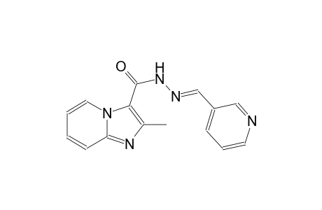 2-methyl-N'-[(E)-3-pyridinylmethylidene]imidazo[1,2-a]pyridine-3-carbohydrazide