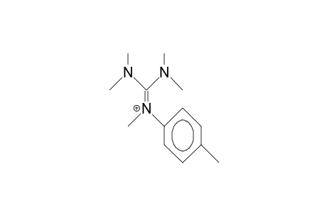 1,1,2,3,3-Pentamethyl-2-(P-tolyl)-guanidinium cation