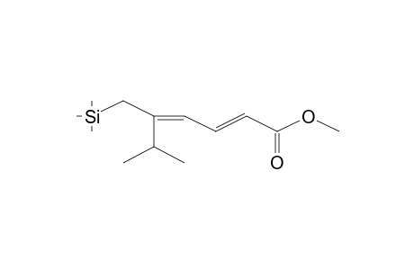 (2E,4E)-6-methyl-5-(trimethylsilylmethyl)hepta-2,4-dienoic acid methyl ester