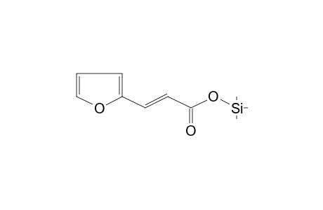 (E)-3-(2-furanyl)-2-propenoic acid trimethylsilyl ester