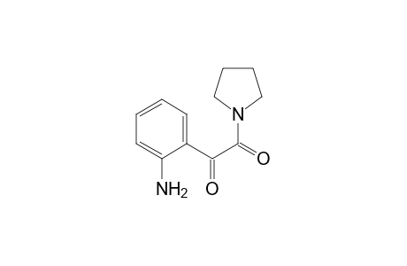 1-(2'-Aminophenyl)-2-(pyrrolidin-1''-yl)ethanedione