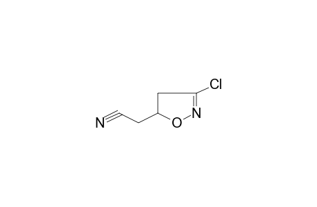 (3-Chloro-4,5-dihydro-5-isoxazolyl)acetonitrile