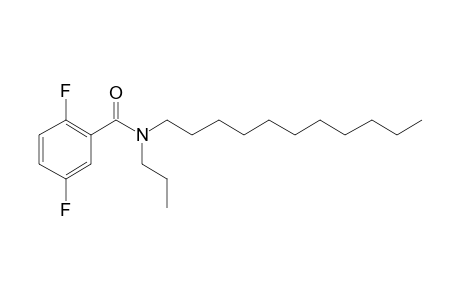 Benzamide, 2,5-difluoro-N-propyl-N-undecyl-