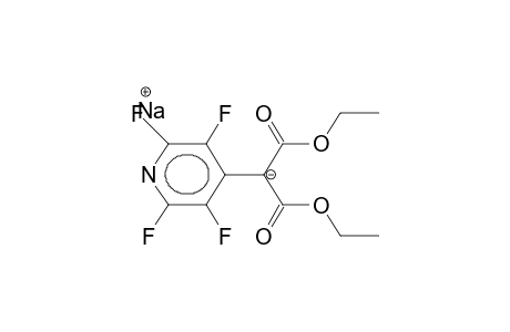 DIETHYL (4-TETRAFLUOROPYRIDYL)MALONATE, SODIUM SALT